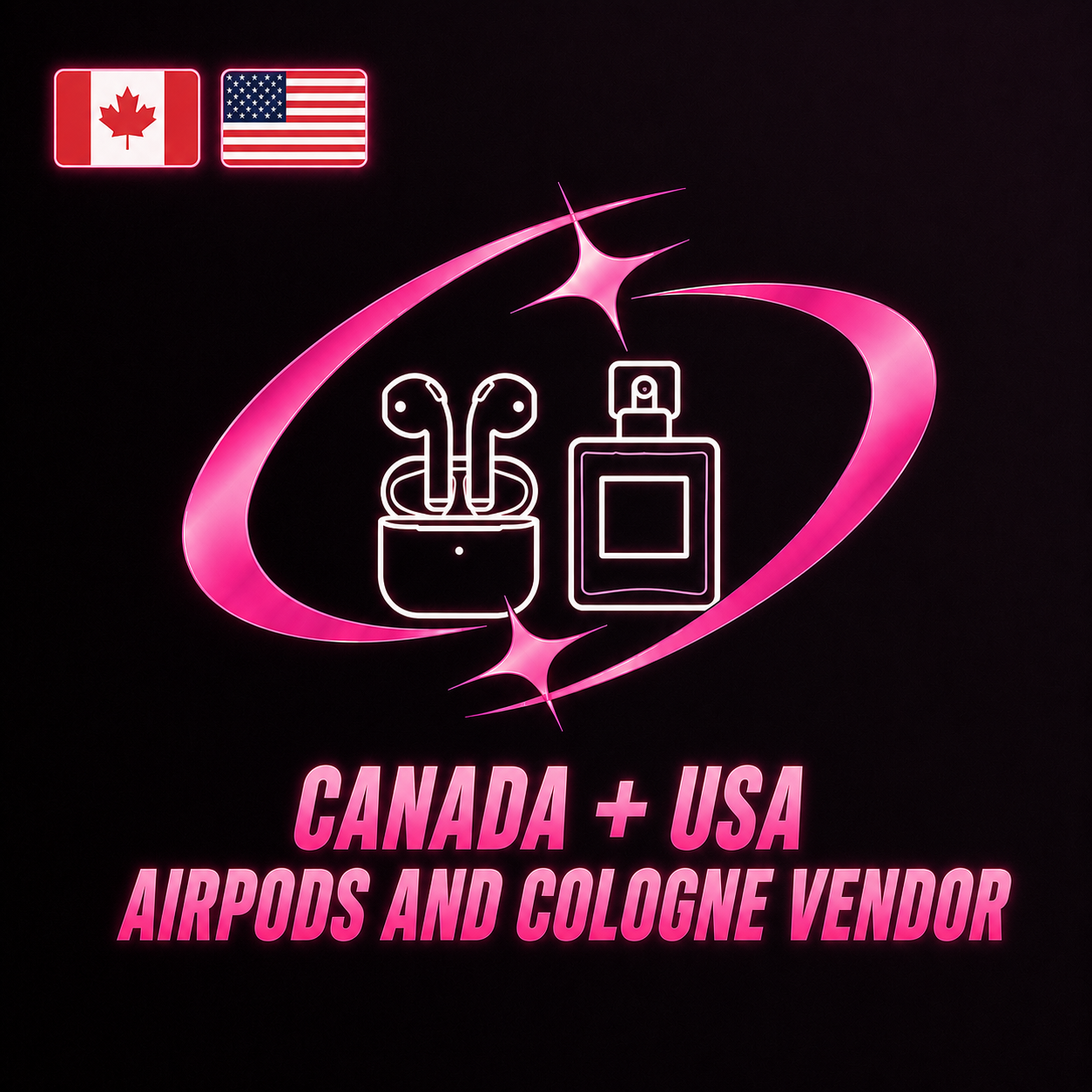 USA + CANADA AIRPODS, COLOGNE VENDOR